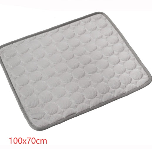 Dog or Cat Ice Silk Cold Nest Pad For Cooling In Summer