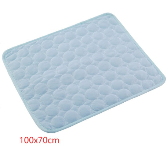 Dog or Cat Ice Silk Cold Nest Pad For Cooling In Summer